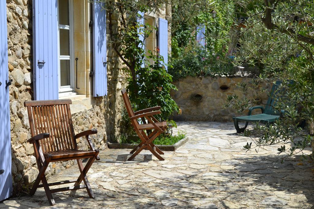 Maison D'Hotes Les Fougeres Mirmande Exterior foto